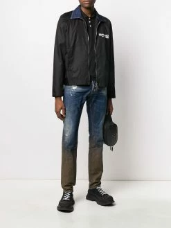 Dsquared2 polo à détail de slogan