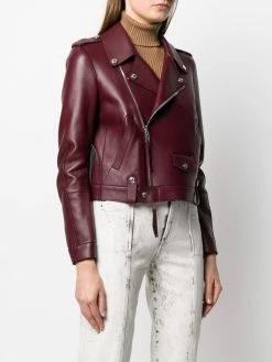Dsquared2 veste de moto à fermeture zippée