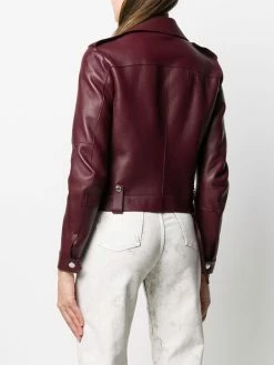 Dsquared2 veste de moto à fermeture zippée