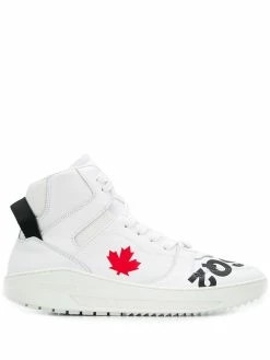 Dsquared2 baskets montantes à logo imprimé