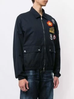 Dsquared2 veste bomber à design patchwork