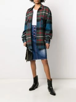 Dsquared2 jupe crayon à effet usé