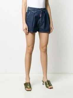Dsquared2 short en jean à pinces
