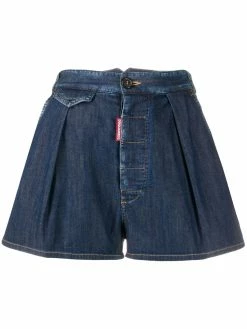 Dsquared2 short en jean à pinces