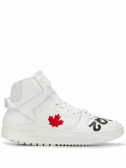 Dsquared2 baskets montantes à logo imprimé
