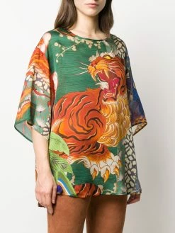 Dsquared2 blouse à imprimé graphique