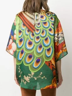 Dsquared2 blouse à imprimé graphique