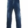 Dsquared2 Jean crop à effet usé Prix Exclusifs jeans courts homme 2 Dsquared2 jean crop à effet usé