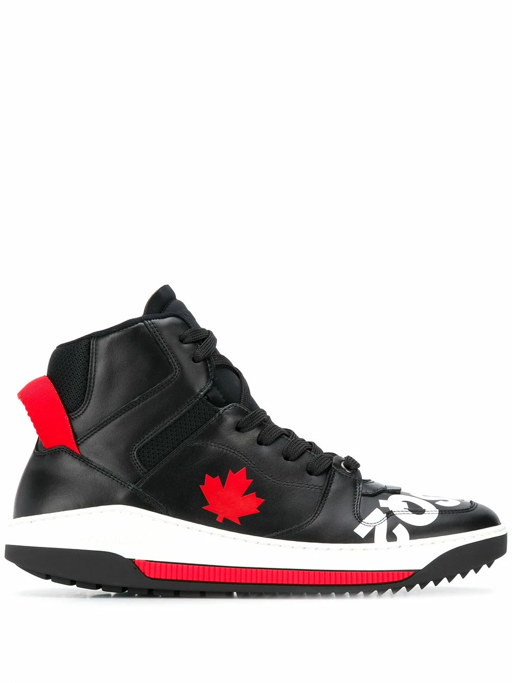 Dsquared2 Baskets montantes Maple Leaf Pas Cher homme 3 Dsquared2 baskets montantes Maple Leaf