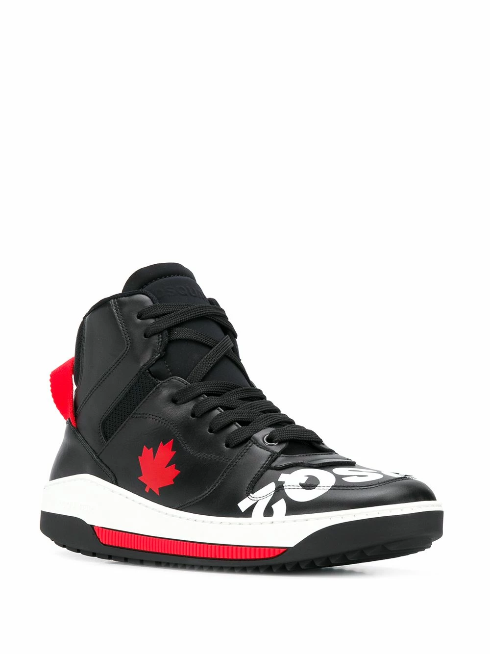 Dsquared2 Baskets montantes Maple Leaf Pas Cher homme 4 Dsquared2 baskets montantes Maple Leaf