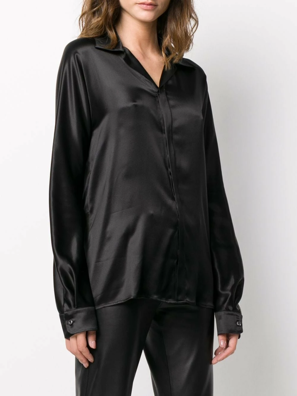 Dsquared2 Chemise en soie à col ouvert Prix Accessible chemises femme 5 Dsquared2 chemise en soie à col ouvert