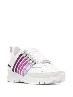 Dsquared2 baskets à bandes contrastantes