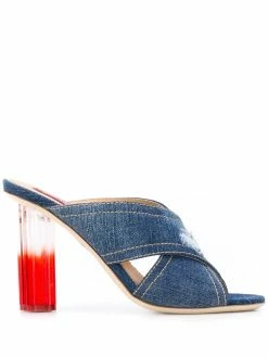 Dsquared2 sandales en denim à brides croisées