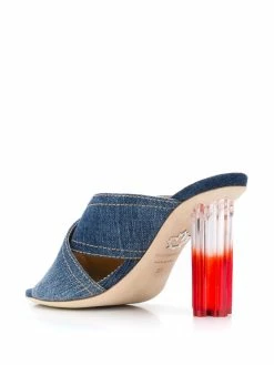 Dsquared2 sandales en denim à brides croisées