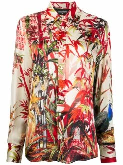 Dsquared2 Jungle print shirt