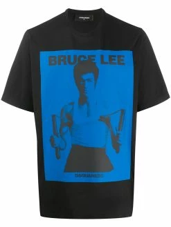 Dsquared2 t-shirt imprimé Bruce Lee