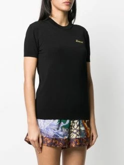 Dsquared2 top en maille à logo brodé