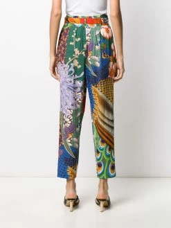 Dsquared2 pantalon imprimé à design fuselé