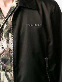 Dsquared2 veste zippée à logo