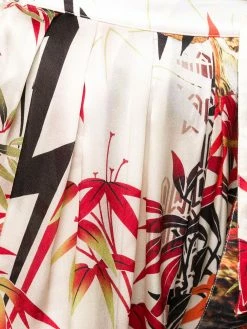 Dsquared2 pantalon imprimé à design fuselé