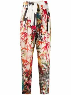 Dsquared2 pantalon imprimé à design fuselé
