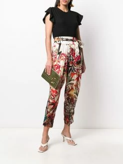 Dsquared2 pantalon imprimé à design fuselé