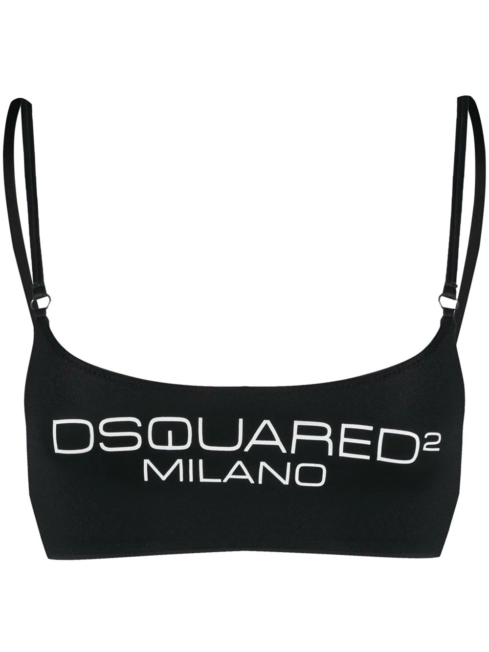 Prix Allégé Dsquared2 Haut de bikini à logo bikinis femme 3 Dsquared2 haut de bikini à logo