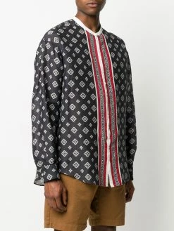 Dsquared2 chemise imprimée à design sans col