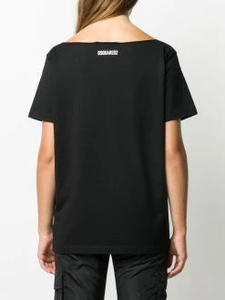 Dsquared2 t-shirt Icon à logo strassé