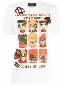 Dsquared2 t-shirt à imprimé graphique