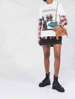 Dsquared2 t-shirt à logo imprimé