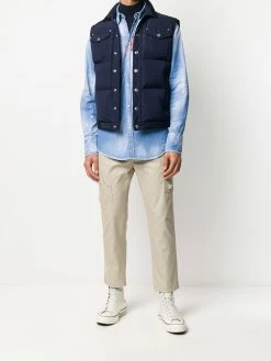 Dsquared2 chemise en denim à effet délavé