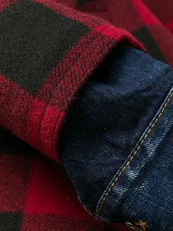 Dsquared2 manteau oversize à carreaux