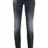 Dsquared2 jean skinny à détails zippés