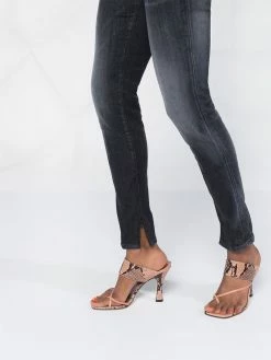 Dsquared2 jean skinny à détails zippés