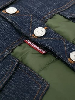 Dsquared2 x Poldo Dog Couture veste à empiècements contrastants