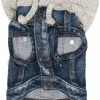 Dsquared2 veste en denim à capuche pour chien