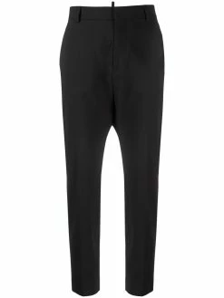 Dsquared2 pantalon de costume à coupe crop