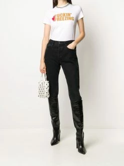 Dsquared2 t-shirt à détail de slogan