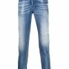 Dsquared2 jean slim à effet usé