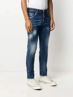 Dsquared2 jean slim à taille haute