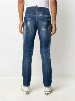 Dsquared2 jean slim à taille haute