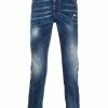 Dsquared2 jean slim à taille haute