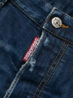 Dsquared2 jean slim à taille haute