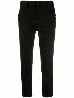 Dsquared2 jean crop à logo