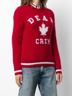 Dsquared2 pull en maille intarsia