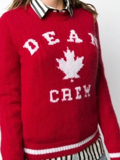 Dsquared2 pull en maille intarsia