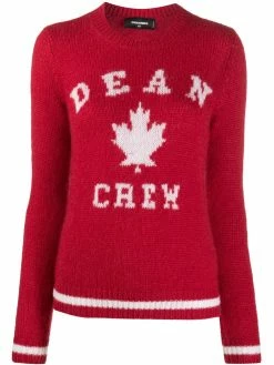 Dsquared2 pull en maille intarsia