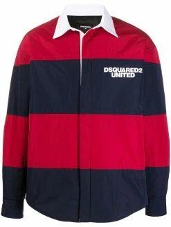 Dsquared2 veste légère à rayures
