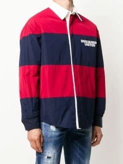 Dsquared2 veste légère à rayures